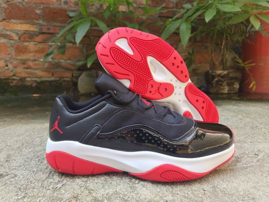 Air Jordan 11 CMFT Low Black Red Men's Basketball Shoes-71